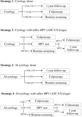 How Can a High-Performance Screening Strategy Be Determined for Cervical Cancer Prevention? Evidence From a Hierarchical Clustering Analysis of a Multicentric Clinical Study